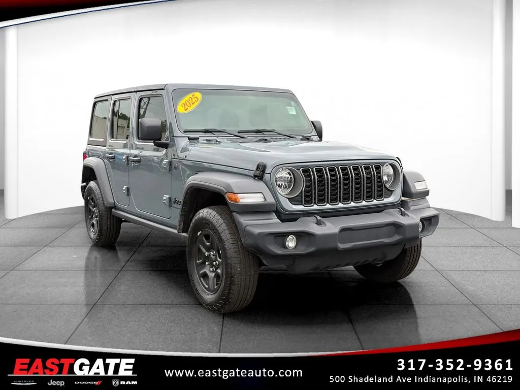 Blue 2025 Jeep Wrangler Sport for sale in Indianapolis, IN