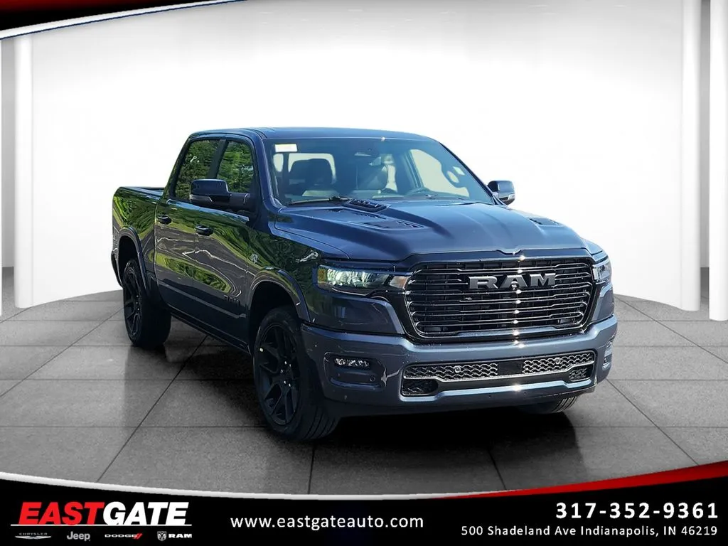 Blue 2026 Ram 1500 Laramie for sale in Indianapolis, IN