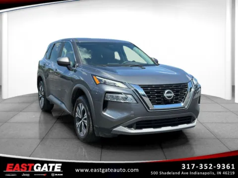 Gray 2023 Nissan Rogue SV for sale in Indianapolis, IN