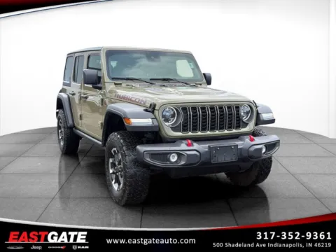 Green 2025 Jeep Wrangler Rubicon for sale in Indianapolis, IN