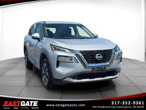 Silver 2023 Nissan Rogue SV for sale in Indianapolis, IN