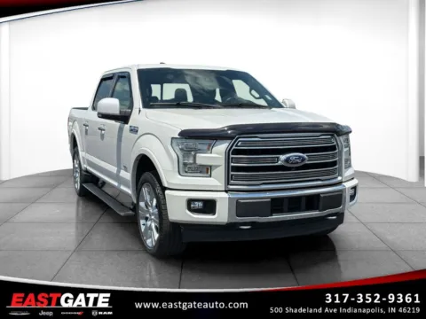 White 2017 Ford F-150 Limited for sale in Indianapolis, IN