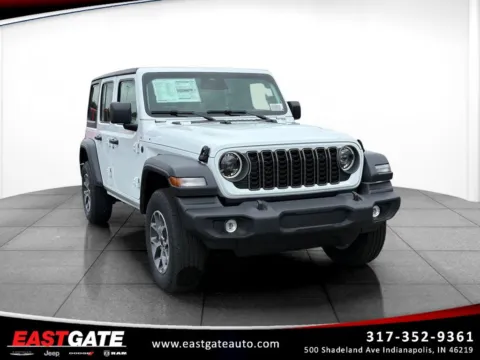 White 2026 Jeep Wrangler Sport S for sale in Indianapolis, IN