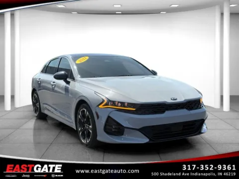 Gray 2021 Kia K5 GT-Line for sale in Indianapolis, IN
