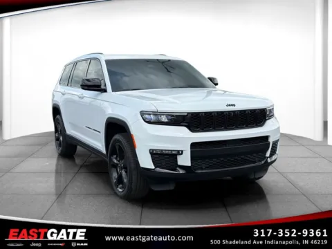 White 2025 Jeep Grand Cherokee L Limited for sale in Indianapolis, IN