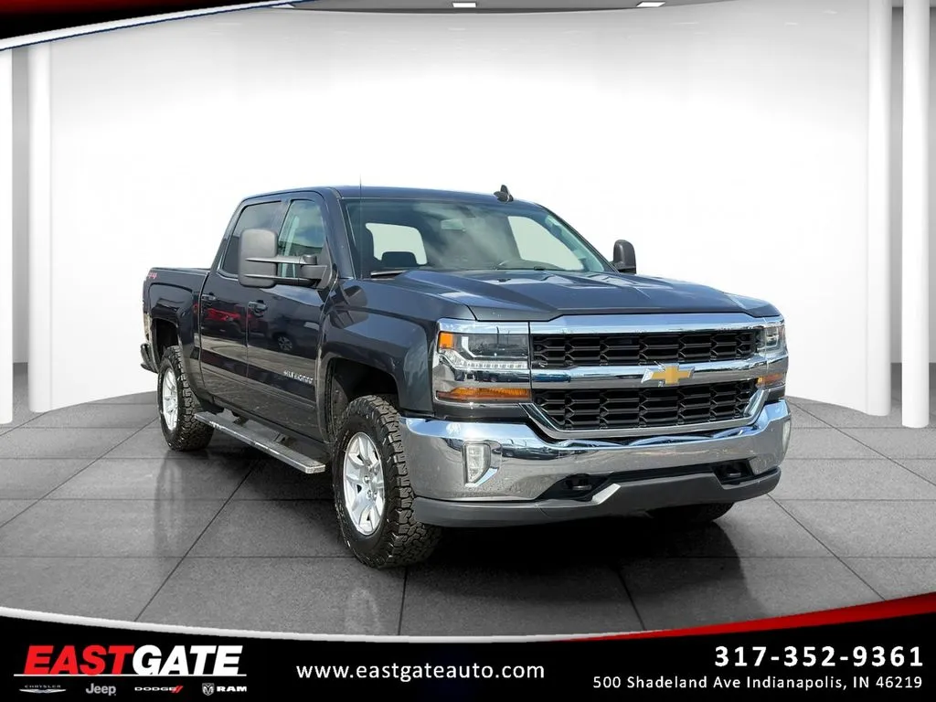 Gray 2017 Chevrolet Silverado 1500 LT for sale in Indianapolis, IN