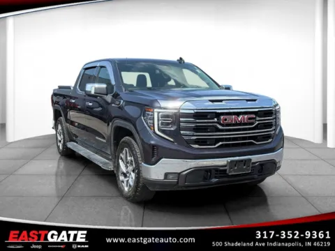 Gray 2022 GMC Sierra 1500 SLT for sale in Indianapolis, IN