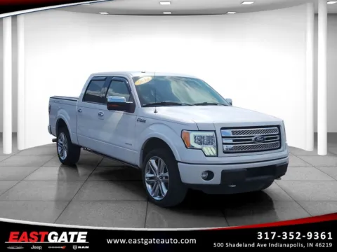 White 2013 Ford F-150 Limited for sale in Indianapolis, IN