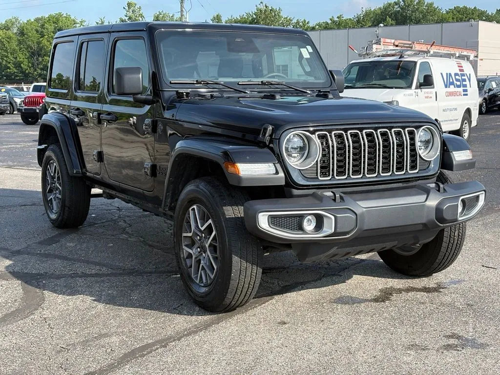 Red 2025 Jeep Wrangler Sahara for sale in Indianapolis, IN