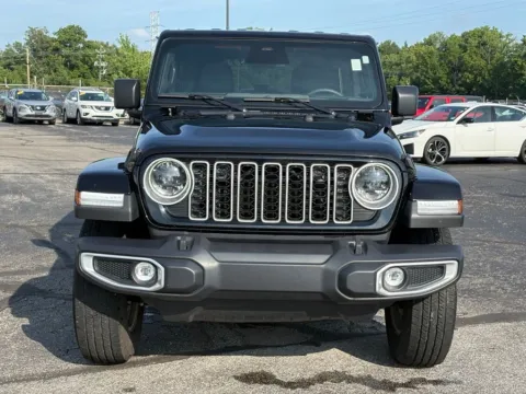 Photos of 2025 Jeep Wrangler Sahara for sale in Indianapolis, IN at Eastgate Chrysler Jeep Dodge Ram