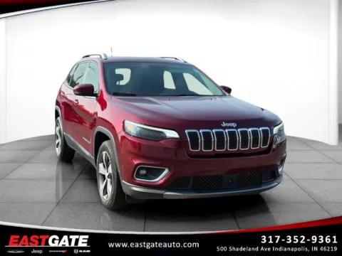 Red 2019 Jeep Cherokee Limited for sale in Indianapolis, IN