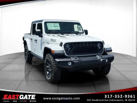 White 2026 Jeep Gladiator Willys for sale in Indianapolis, IN