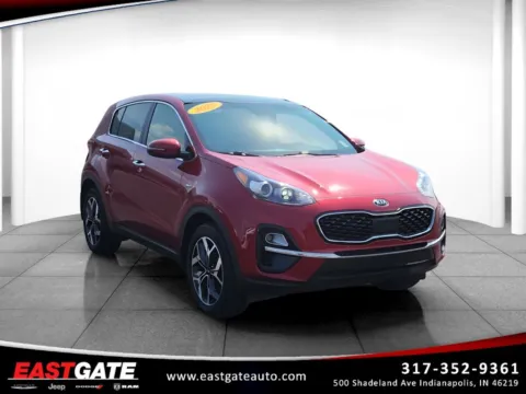 Red 2020 Kia Sportage EX for sale in Indianapolis, IN