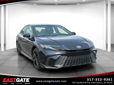 Black 2025 Toyota Camry SE for sale in Indianapolis, IN