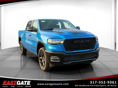 Blue 2026 Ram 1500 Laramie for sale in Indianapolis, IN