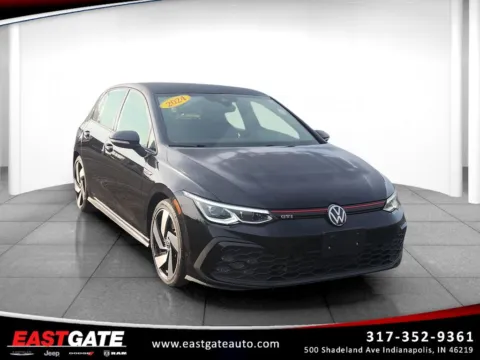 Blue 2024 Volkswagen Golf GTI 2.0T S for sale in Indianapolis, IN