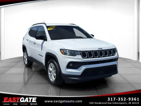 White 2024 Jeep Compass Latitude for sale in Indianapolis, IN