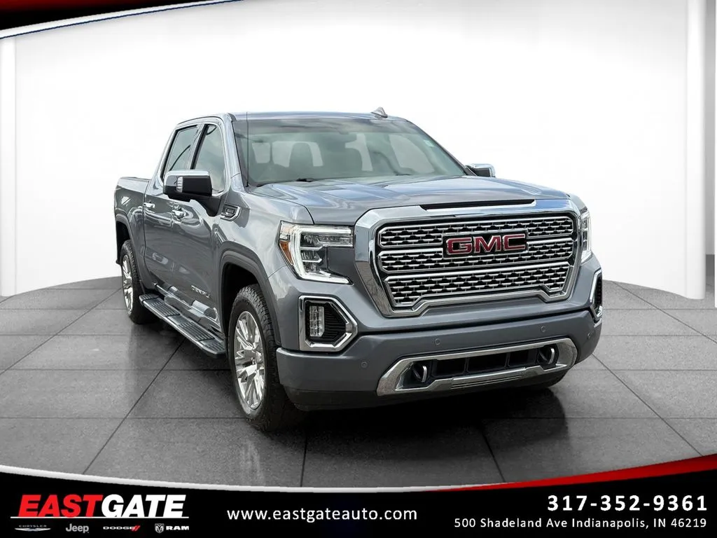 Silver 2021 GMC Sierra 1500 Denali for sale in Indianapolis, IN