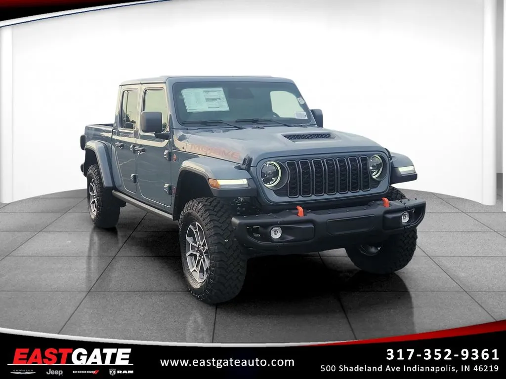 Blue 2026 Jeep Gladiator Mojave X for sale in Indianapolis, IN
