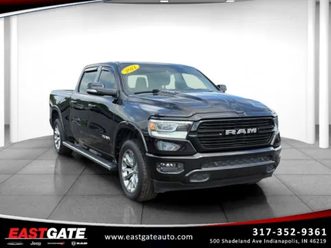 Black 2021 Ram 1500 Laramie for sale in Indianapolis, IN