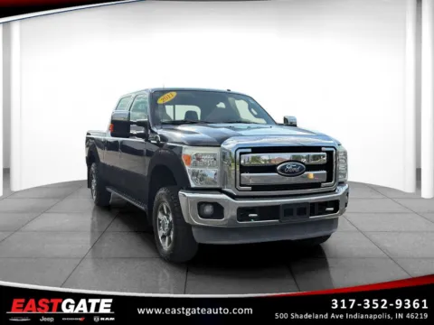 Black 2011 Ford F-250SD Lariat for sale in Indianapolis, IN