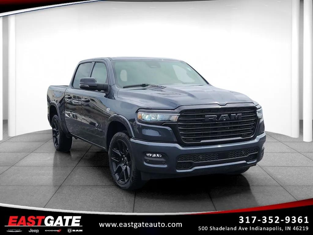 Blue 2026 Ram 1500 Laramie for sale in Indianapolis, IN