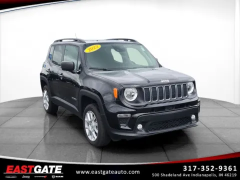 Black 2023 Jeep Renegade Latitude for sale in Indianapolis, IN