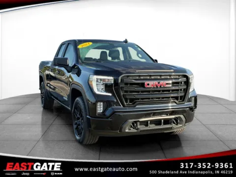 Black 2021 GMC Sierra 1500 Elevation for sale in Indianapolis, IN