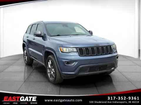 Blue 2021 Jeep Grand Cherokee Limited for sale in Indianapolis, IN