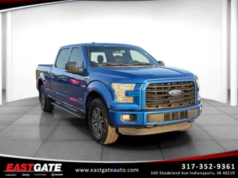 Blue 2016 Ford F-150 XLT for sale in Indianapolis, IN