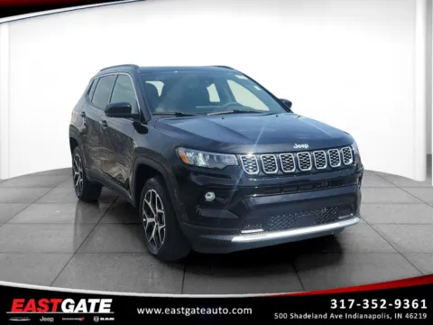 Black 2026 Jeep Compass Limited for sale in Indianapolis, IN