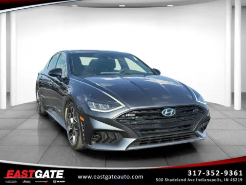 Gray 2022 Hyundai Sonata N Line for sale in Indianapolis, IN