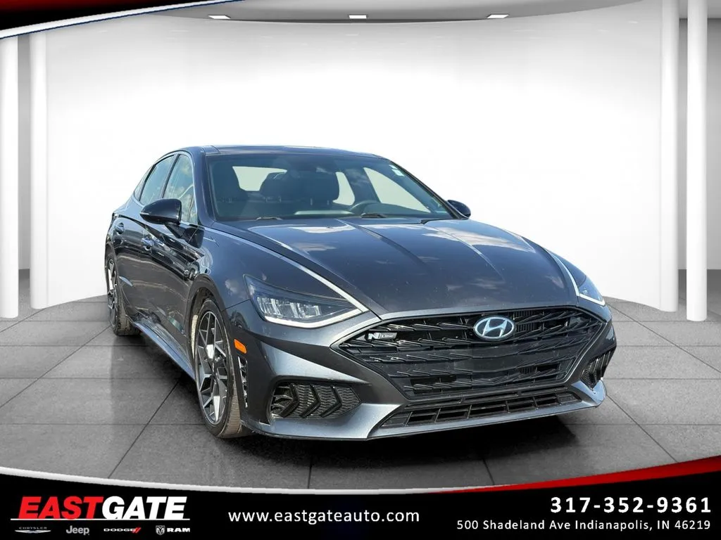 Gray 2022 Hyundai Sonata N Line for sale in Indianapolis, IN