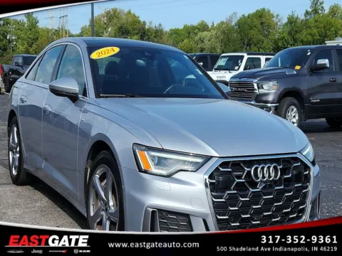 Silver 2024 Audi A6 55 Premium Plus for sale in Indianapolis, IN