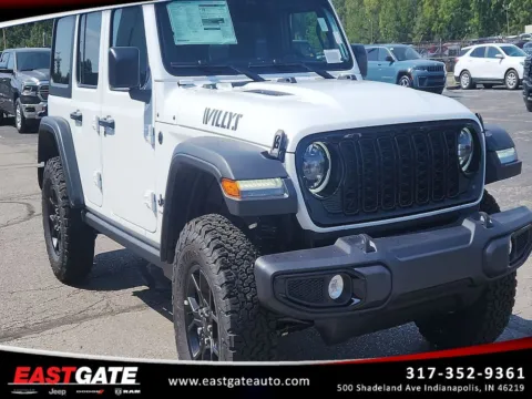 White 2027 Jeep Wrangler Willys for sale in Indianapolis, IN