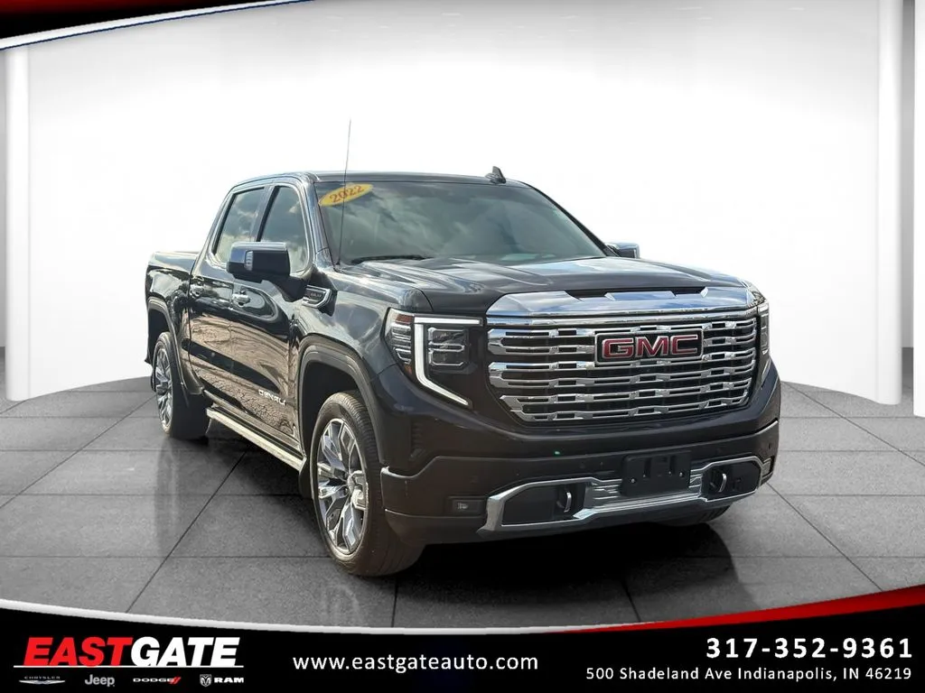 Black 2022 GMC Sierra 1500 Denali for sale in Indianapolis, IN