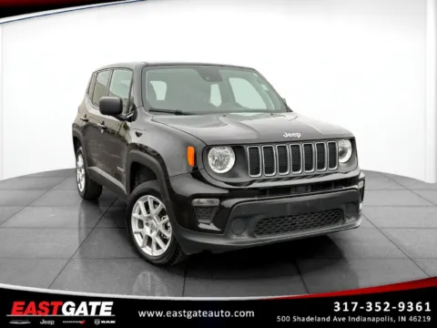 Black 2023 Jeep Renegade Latitude for sale in Indianapolis, IN