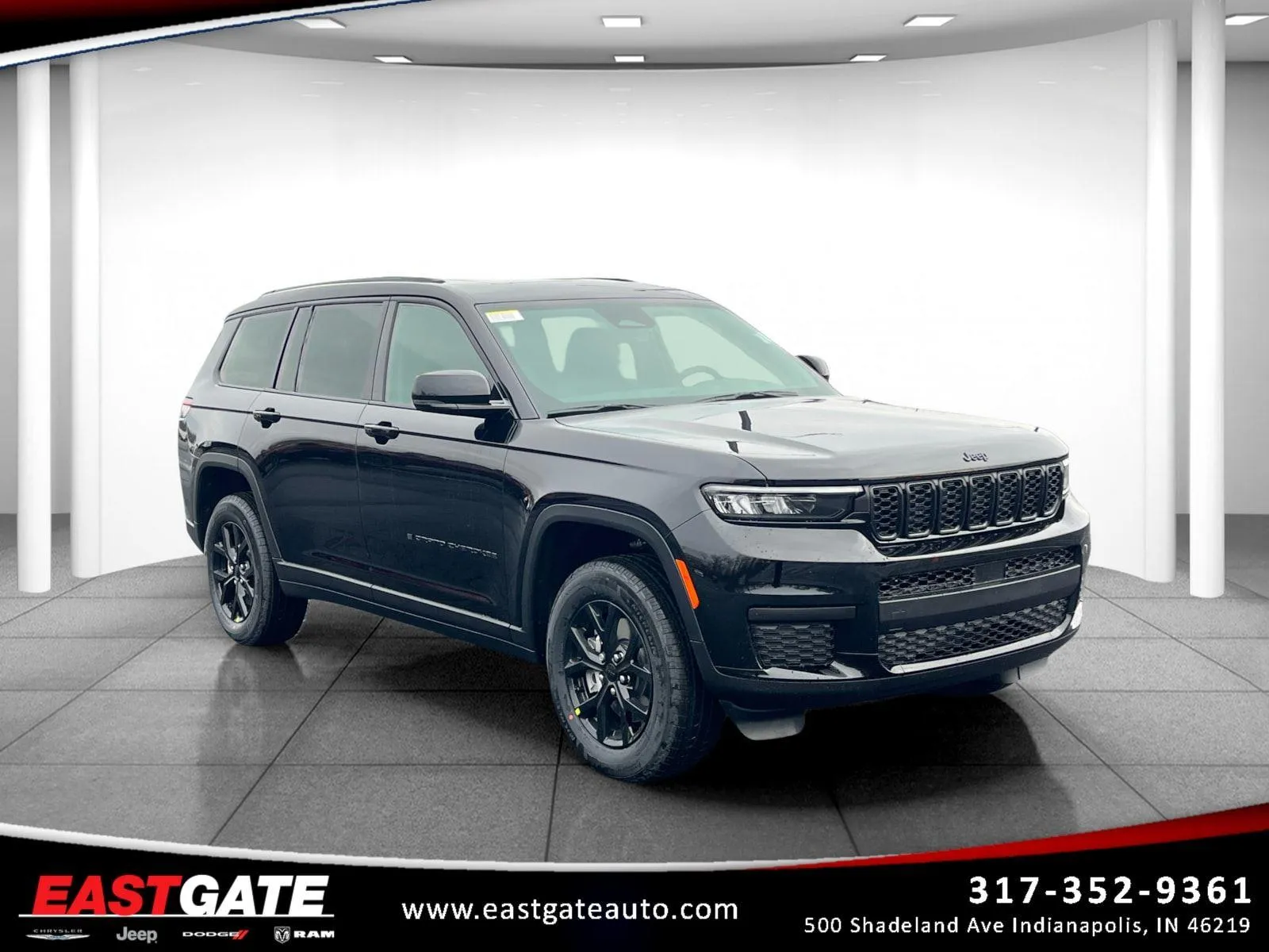 Black 2025 Jeep Grand Cherokee L Altitude X for sale in Indianapolis, IN