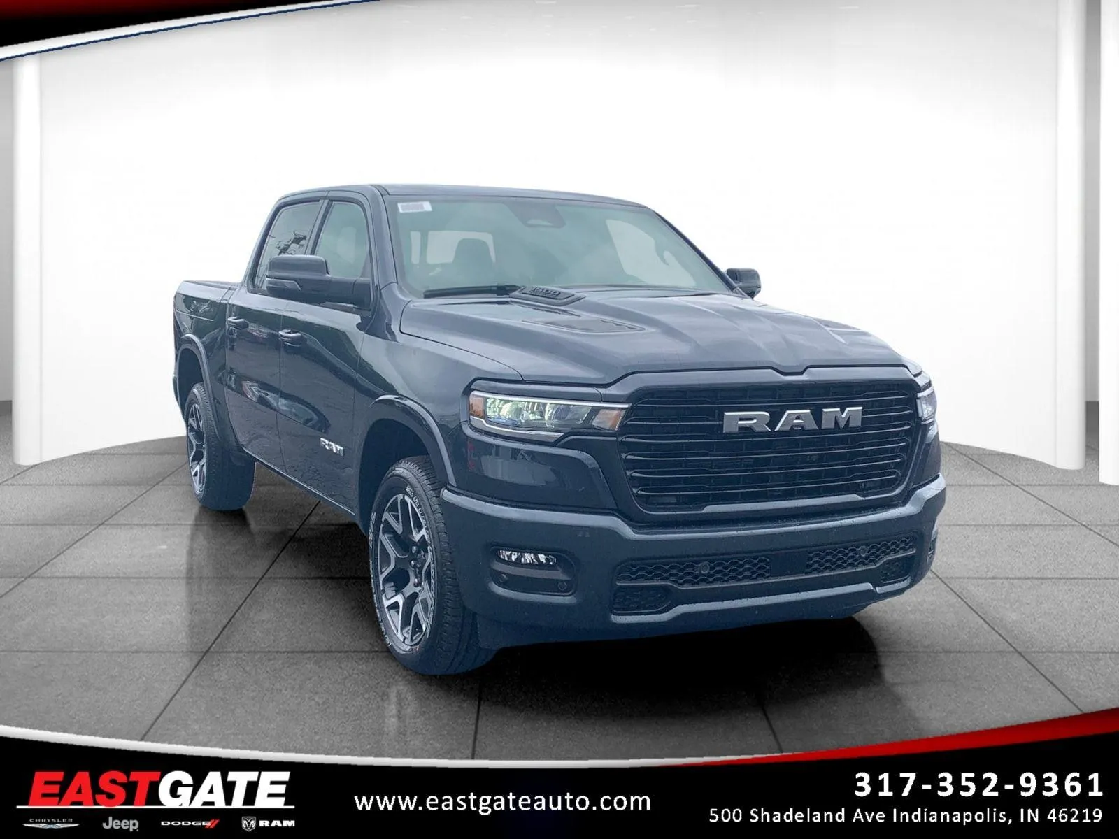 Blue 2026 Ram 1500 Laramie for sale in Indianapolis, IN