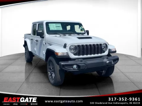 White 2025 Jeep Gladiator Sport S for sale in Indianapolis, IN