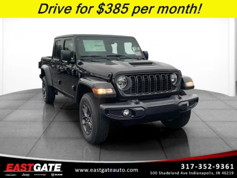 Black 2025 Jeep Gladiator Sport S for sale in Indianapolis, IN