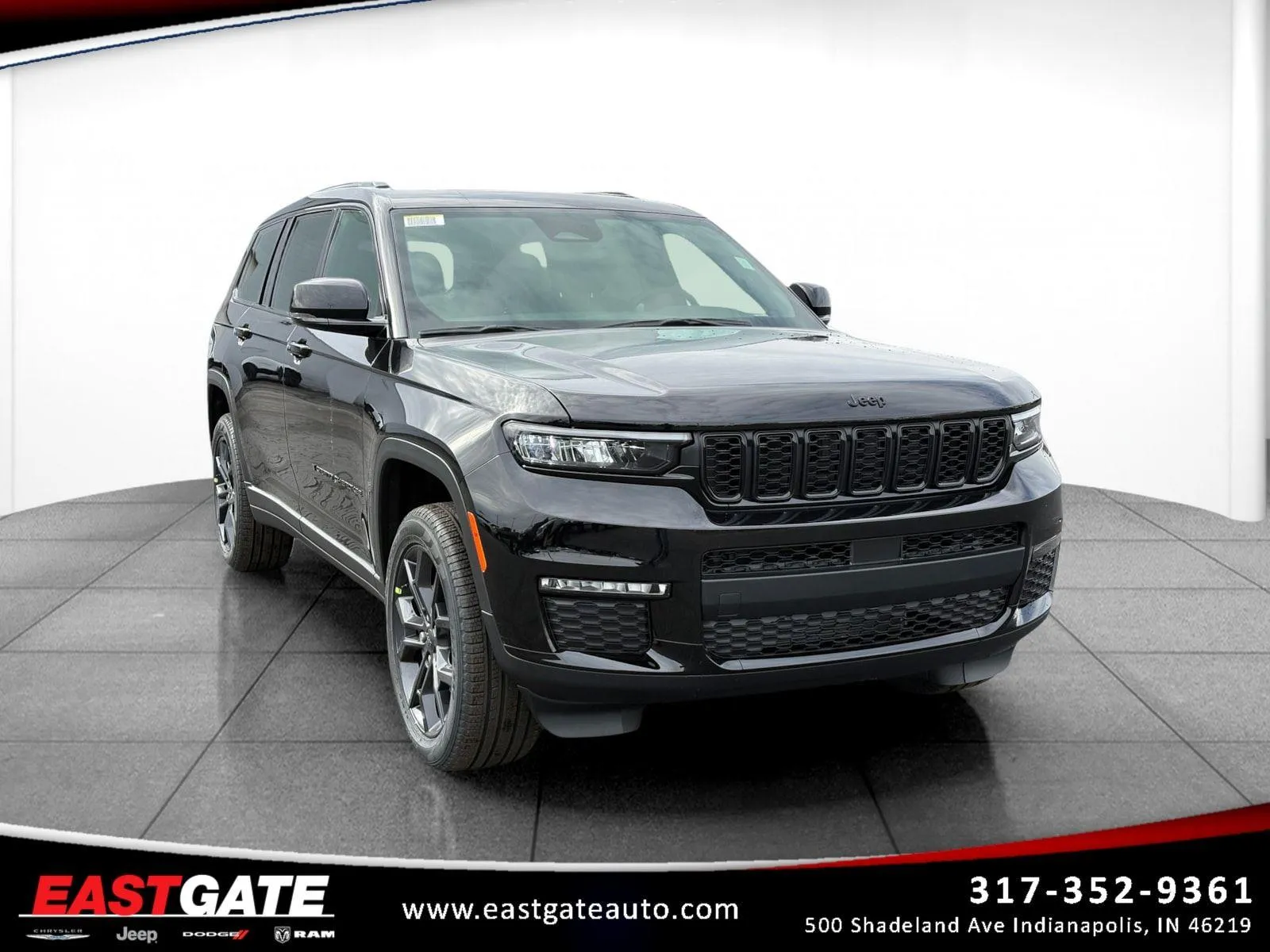 Black 2025 JEEP GRAND CHEROKEE Limited for sale in Indianapolis, IN