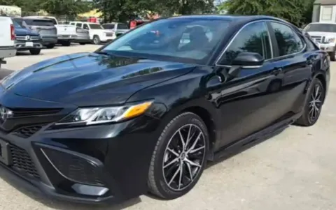 Black 2023 Toyota Camry SE for sale in Leesville, LA