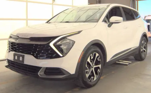 White 2023 Kia Sportage EX for sale in Leesville, LA