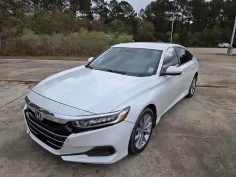 White 2022 Honda Accord Sedan LX for sale in Leesville, LA