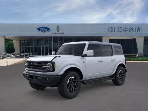 White 2025 Ford Bronco Outer Banks for sale in Leesville, LA