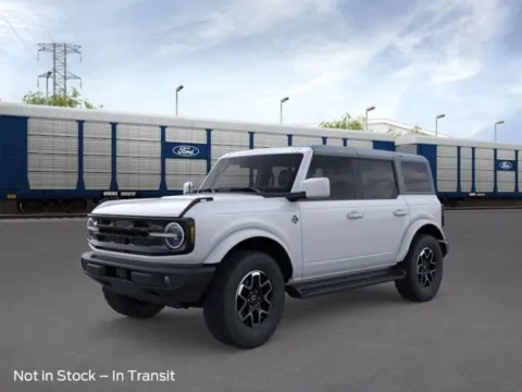 White 2025 Ford Bronco Outer Banks for sale in Leesville, LA