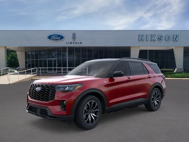 Red 2026 Ford Explorer ST-Line for sale in Leesville, LA