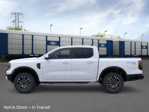 White 2025 Ford Ranger LARIAT for sale in Leesville, LA