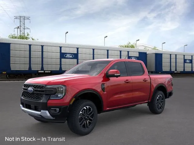 Red 2025 Ford Ranger LARIAT for sale in Leesville, LA